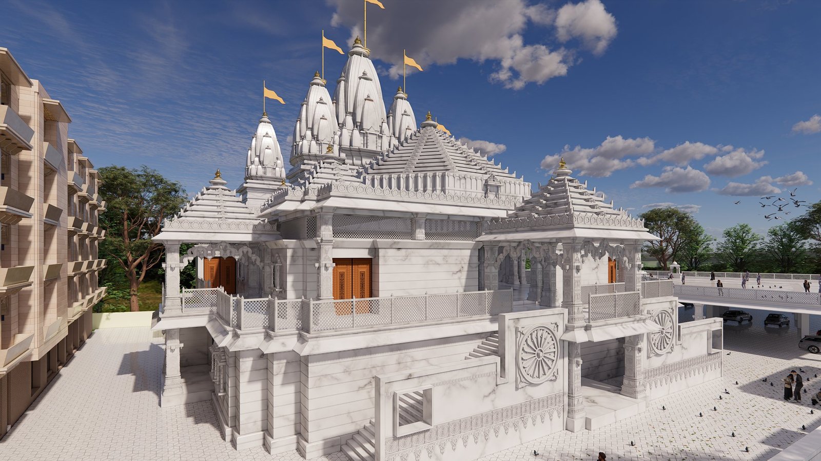 तीर्थधाम : पंचदेव मंदिर एवं प्रेम कुटीर भूमि पूजन एवं कथा आयोजन